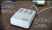 Mouse Systems 1986 Optical PC Mouse - LGR Oddware