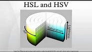 HSL and HSV