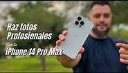 Las cámaras de tu iPhone 14 Pro Max a FONDO🔥
