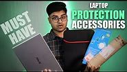 Laptop Protection Accessories Kit & Tips in Hindi | Screen Guard, Covers & Case