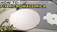 How to Fix Sparking/Flashing Microwave - Mica Guide Cover Repair Waveguide Plate Replacement