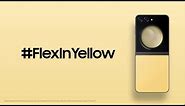 Introducing Galaxy Z Flip5 – Now in Yellow | Samsung