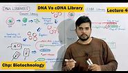 DNA Libraries | Genomic and cDNA Library | Video 4