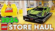 2024 LEGO Store Shopping! OVER 100 NEW SETS