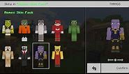 How To Get Meme Skins In Minecraft Bedrock Edtion ? | MCPE | Memes Skin Pack MCPE