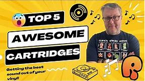 Top 5 AWESOME Phono Cartridges! (My favorites!) #vinyl #turntable