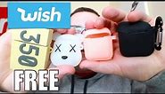 FREE HYPEBEAST AIRPODS CASES FROM WISH!!! (HYPEBEAST, YEEZY, KAWS, GUCCI, SUPREME, LV)
