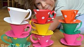 Paper Crafts DIY - Paper Teacups Tutorial