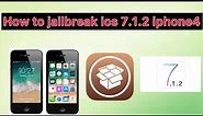 how to jailbreak ios 7.1.2 iphone 4 with computer(3utools)