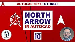 Autocad North Arrow | How To Draw Simple North Arrows in Autocad Tutorial