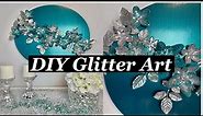 Easy DIY Glitter Art