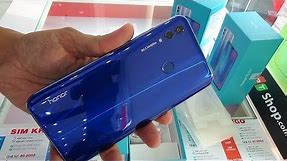 Unboxing Huawei Honor 10 lite sapphire blue