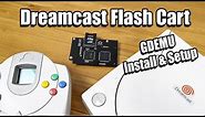 Sega Dreamcast Flash Cart! GDEMU Play Games From SD Card - Install And Setup