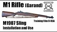 M1 Rifle (Garand) M1907 Sling (TF 8-05A)
