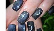 68  Moon and Stars Nail Design Ideas for 2024 - Nerd About Town