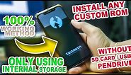 How To Install Custom Rom On Any Phone Without error, without sd-card/ Usb pendrive | 100% working
