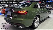 New Audi A4 Icon Black 2023 - Sporty and Premium | Latest Features, Interiors | Audi A4 40 TFSI 2023