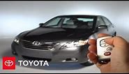 2007 - 2009 Camry How-To: Theft Deterrent System - Setting the System | Toyota