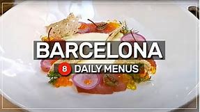 🍽 8 daily menus in BARCELONA #060