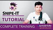 Snipe-IT Open Source Asset Management// Training and Full Review Step by Step 2022 Edition