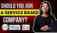 Service based vs Product based company difference | Off-campus placement | Anshika Gupta