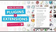 How to Install Plugins, and Extensions in Sketchup (software)