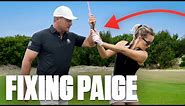I Gave Paige Spiranac A Golf Lesson