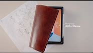 Designing an iPad Air Leather Case - "iPad Sleeve"