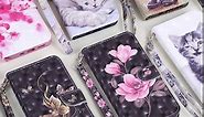 for Samsung Galaxy S22 Ultra Case, Wallet Flip Folio Cute 3D Cartoon Painted PU Leather Case Girls Women Card Slots Kickstand Magnetic Closure TPU Bumper Cover for S22 Ultra - Naughty Cat