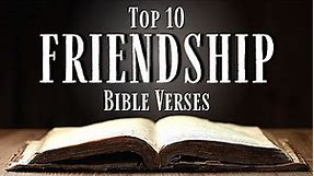 Bible Verses About Friendship | Powerful Friendship Scriptures Explained [KJV]