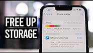 Easiest Ways to Free up iPhone Storage!