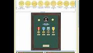 Custom Military Awards Display Case Builder - Medals of America