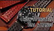 Seiko Modding Tutorial: How to Install Watch Dial and Hands (Using Seiko SKX007)