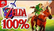 Zelda Ocarina of Time Switch Online N64 - 100% Longplay Full Game Walkthrough No Commentary Gameplay