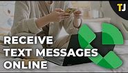 How to Receive a Text Message Online
