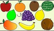 Fruit Song 3 | Sing and Learn Fruit Names For Children