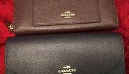 COACH Slim Envelope Wallet VS COACH Accordion Zip Wallet