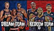 WHAT IF THE 1992 DREAM TEAM PLAYED THE 2008 REDEEM TEAM?