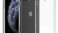 Designed for iPhone 11 Pro Max Clear Case,Crystal Slim-fit Soft TPU with 4 [Shock-Absorption] Corners Case for iPhone 11 Pro Max 6.5 inch,Clear