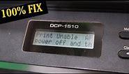 How to Fix Print Unable AF Error of Brother Printer