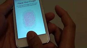 iPhone 5S: How to Enable Touch ID and Setup Lock Screen Finger Print