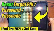 iPad Pro 2021: How to Reset Forgot PIN/Password/Passcode