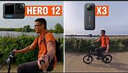 GoPro HERO 12 Vs Insta360 X3 | Best Action Camera 2023