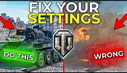 MUST KNOW Settings for World of Tanks in 2024 | Ultimate Settings Guide