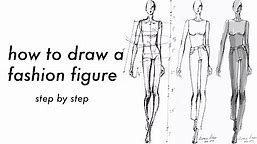 how to draw a fashion figure | step by step with measurements | FREE FASHION FIGURE TEMPLATES