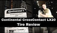 Continental CrossContact LX20 Tire Review | Continental Tire Review