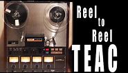 Reel to Reel How to use a 4 track tape QUICK & EASY