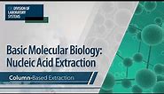 Basic Molecular Biology: Nucleic Acid Extraction – Column-Based Extraction