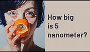 How big is 5 nanometer?