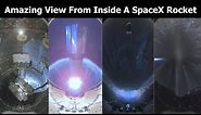 Amazing Camera Views From Inside SpaceX Rocket Fairings